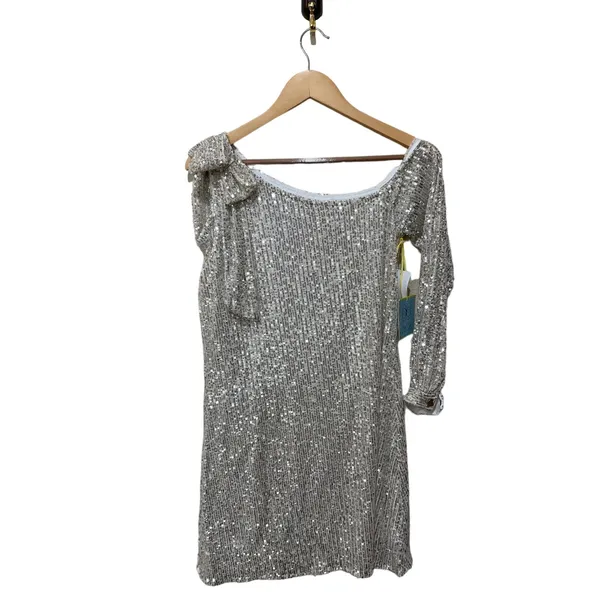 CeCe‎ Sequined One Shoulder Cocktail and Party Dress Size Small - Image 4