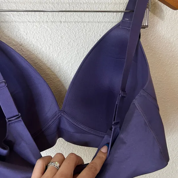 Bali Comfort Revolution Wire-Free Bra in Purple NEW XL - Image 7