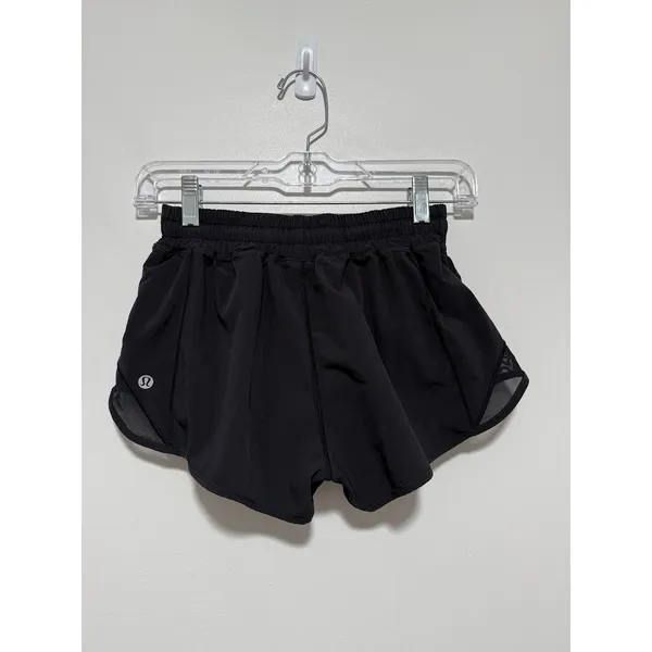 Lululemon Hotty Hot Short II *2.5" Black Size 4 - Image 3