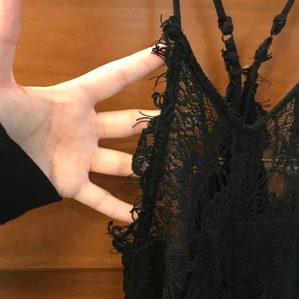 Free People “Shes Got It” Lace Button Back Dress - Image 7