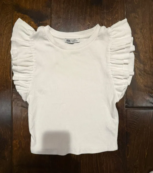 ZARA Ruffle Top - Image 2