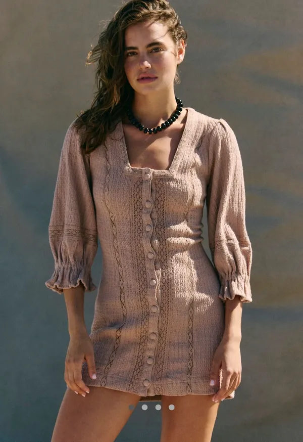 Free People Mini Dress - Image 4