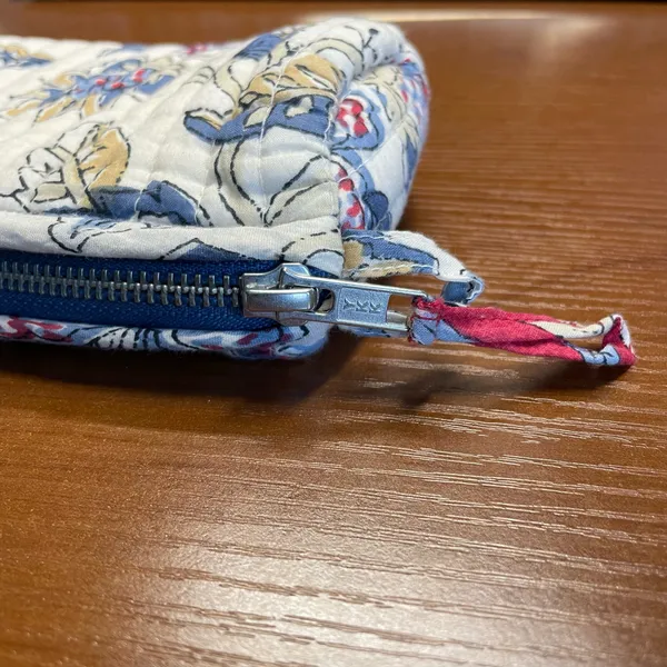 Pottery Barn Floral Print Pencil Travel Case - Image 2