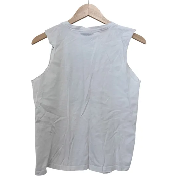 Vintage Nike Cut Off Tank Top Sz L - Image 5