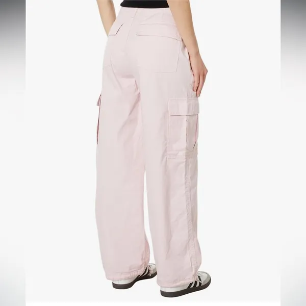 Levi’s 94 Baggy Cargo Pants Chalk Pink Women’s Size 27/30 Y2K 90s - Image 2