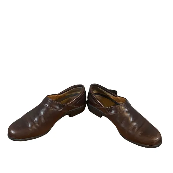 Ariat Women’s Brown Leather Slip-On Classic Loafers Size 6.5 - Image 3
