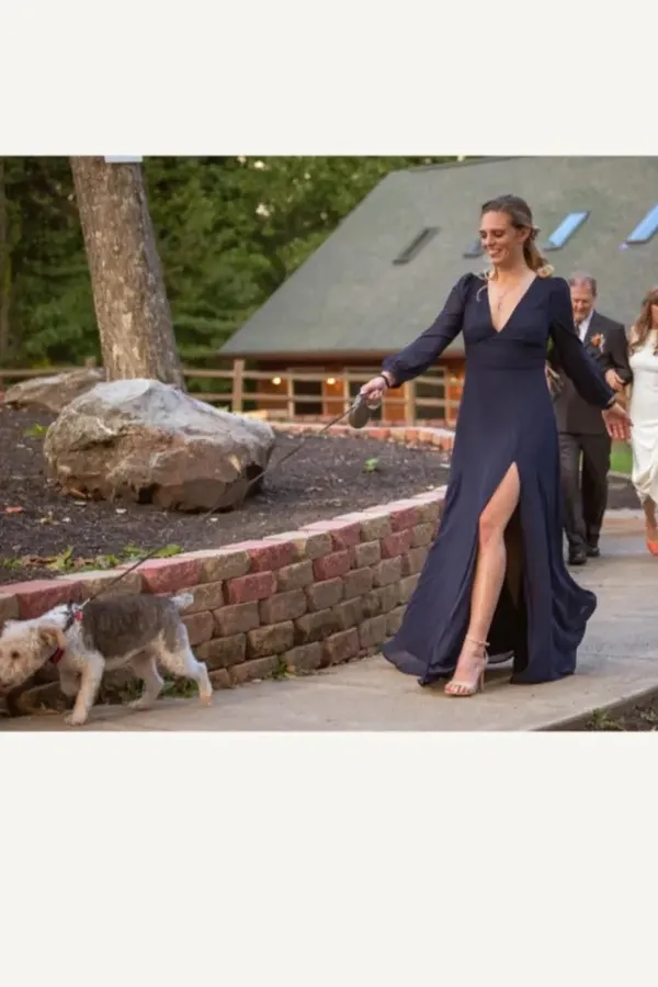 Lulus NWT Love You So Navy Long Sleeve Maxi Dress - Image 10