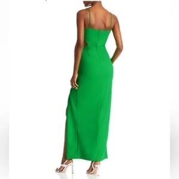 AQUA Cutout Crepe Gown‎ Size 0 - Image 8