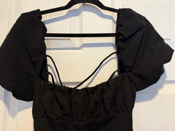 ZARA Black Mini Dress  - Image 2