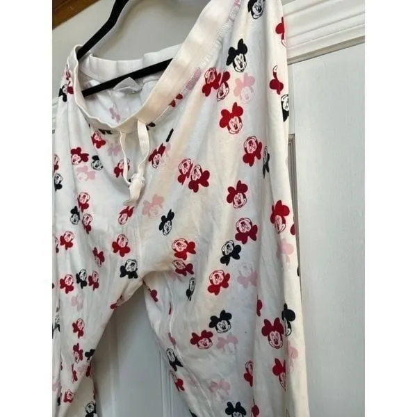 Hanna Andersson women's disney minnie‎ mouse pajama pants joggers XL - Image 2