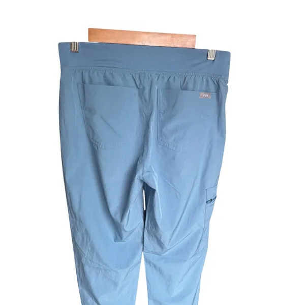 FIGS - Technical Collection High-Waisted Jogger Scrub Blue Pants Sz Xs - Image 5
