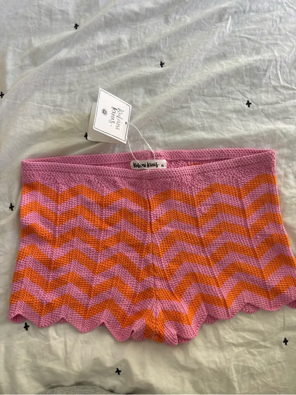 Kulani Kinis Chevron Knit Micro Short new nwt - Image 4