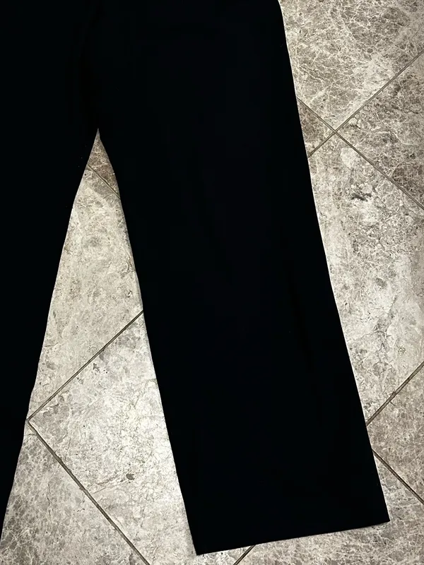 Lululemon Smooth Fit Wide Leg Pull On High Rise Wide Leg Pant LW5GH7S Black 14 - Image 5