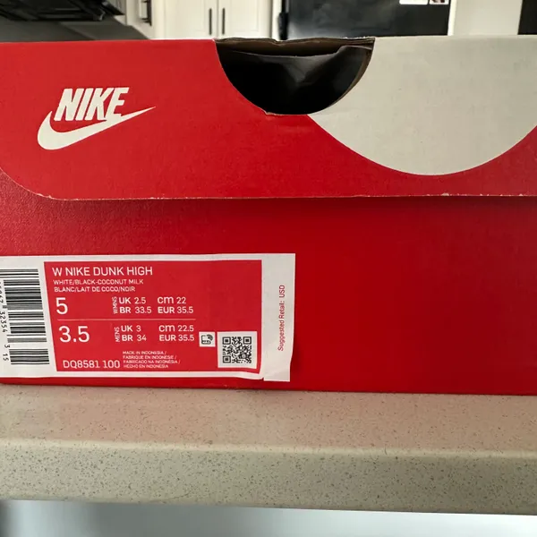 Nike Dunk High Vintage Black - Image 2