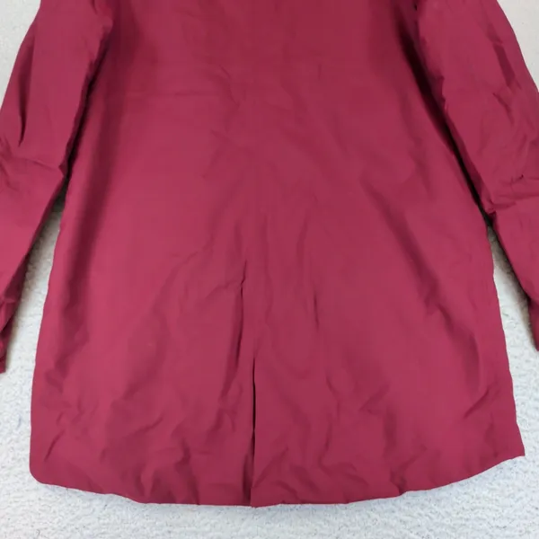 Helly Hansen Ardmore Insulated Parka Jacket Burgundy Red 53126 Women Small - Image 11
