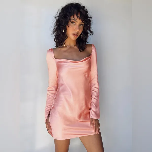 Princess Polly Star Power Mini Dress in Baby Pink Size 6 New with tag - Image 3