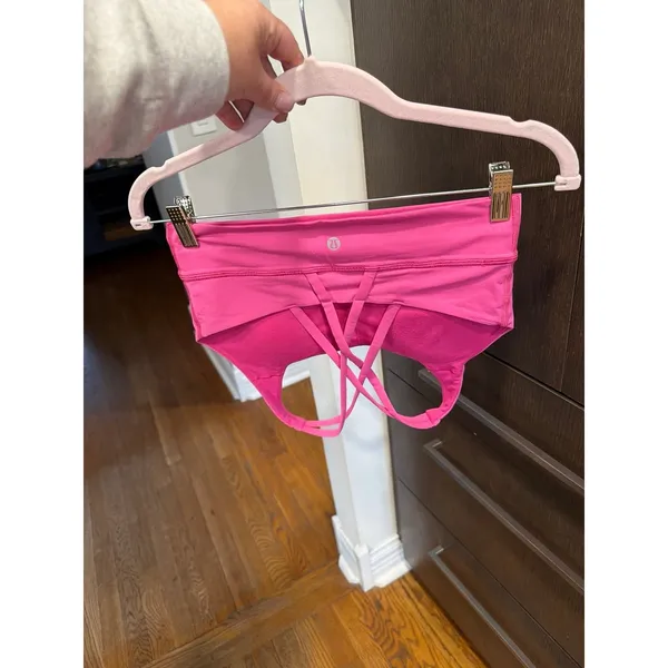 Lululemon pink bra square‎ dot size 8 - Image 2