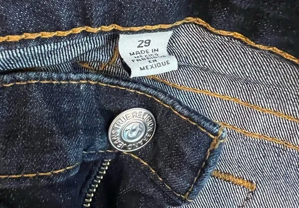 Vintage true religion denim jeans - Image 6