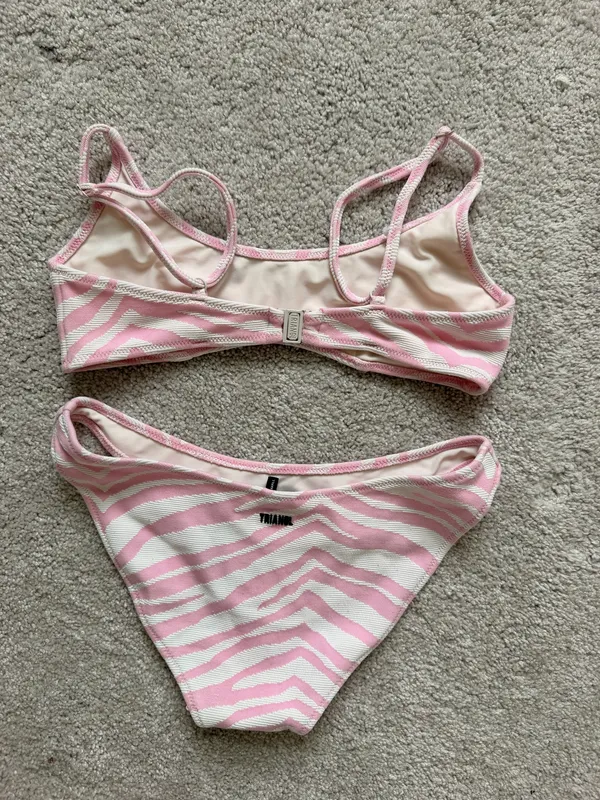 Pink Zebra Triangl Bikini - Image 2