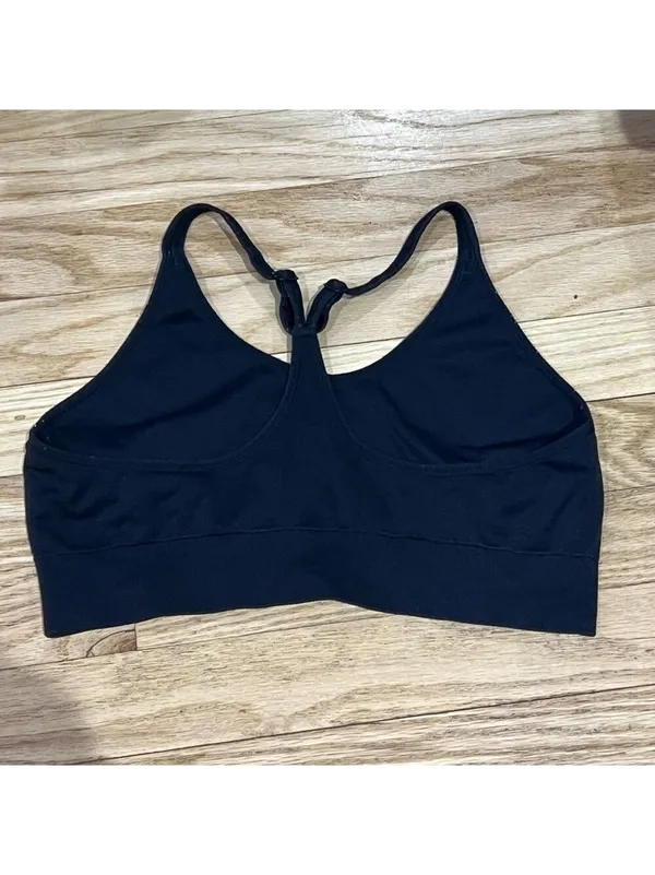 Puma Black Racerback Sports Bra Intimates - Image 2