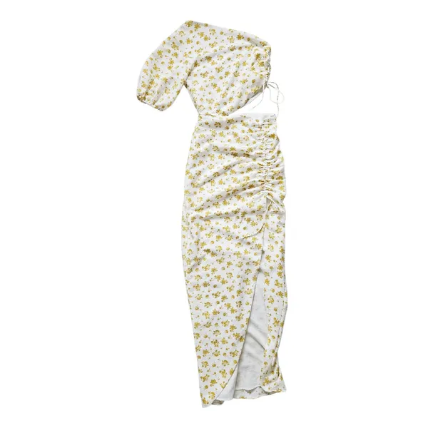 NEW‎ SABO Reverie Cutout Floral Dress Size Small Vacation Resortwear - Image 4
