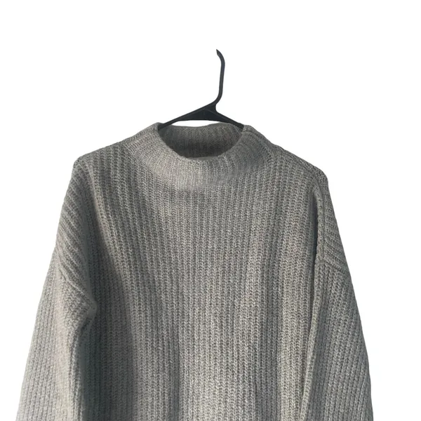 Rachel‎ Zoe Women's Size XS Classic Basic Grey Knit Sweater - Image 3