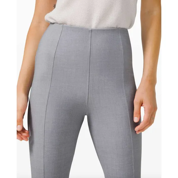 Lululemon Here to There High Rise 7/8 Pant Crosshatch Texture Magnet Grey US 4 - Image 5