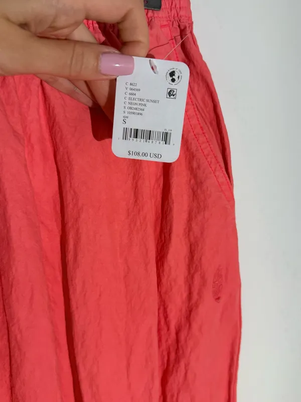 NWT! FP Movement by Free People Coral Wide-Leg Elastic-Waist Track Balloon Pants - Image 8