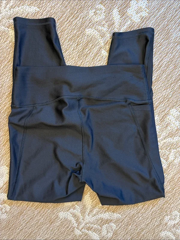 Under Armour Black Girls' Performance Leggings - Image 3