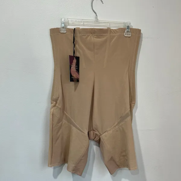 Honeylove SuperPower Shorts 1X Beige High Compression Sculpting‎ Short No Straps - Image 3