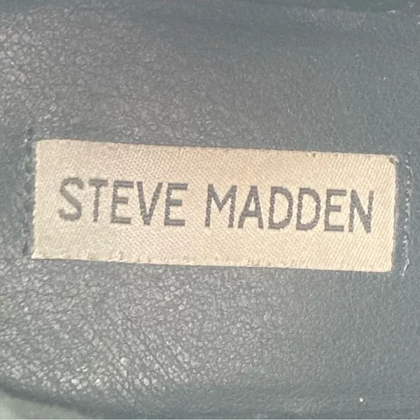 STEVE MADDEN Audience Chelsea Leather Ankle Boots Booties - Size 9.5 - Image 10