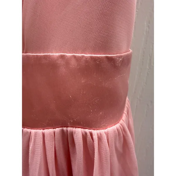 Maternal America Pink Baby Shower Maternity Dress V-Neck Empire Waist Small‎ NWT - Image 7