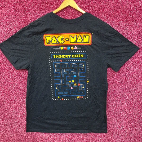 Pac-Man Retro Game T-Shirt 2XL - Image 2