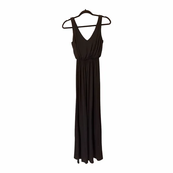 Lush Women's Maxi Dress Black Sleeveless - Image 3