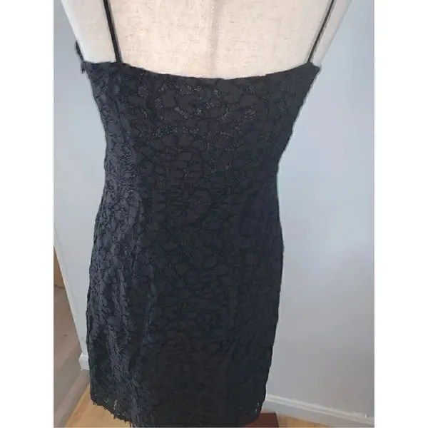 Michael Kors size 0 black lace dress - Image 3