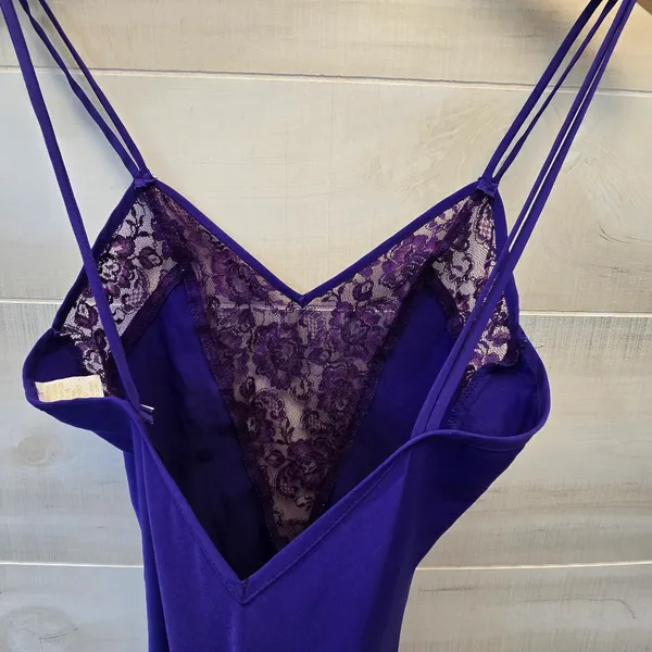 Victoria's Secret Purple Lingerie Night Gown Babydoll Slip - Image 8