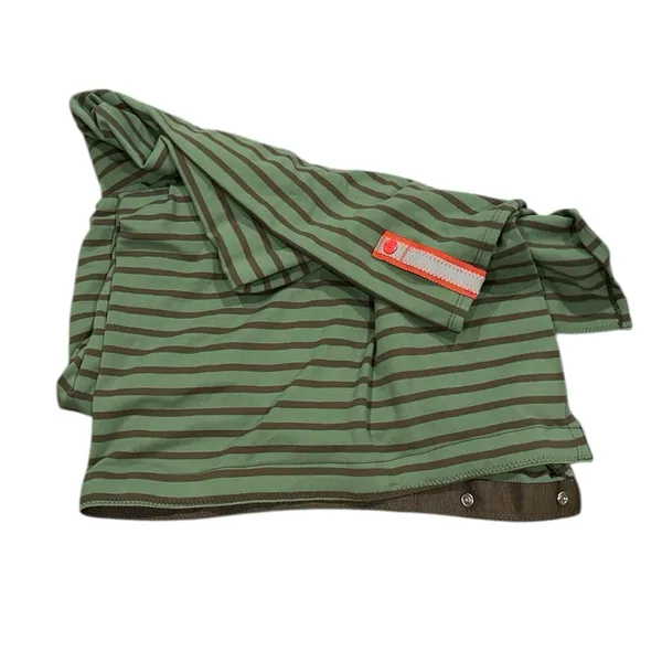 Lululemon Vinyasa Scarf Rulu Deenie Desert Striped Olive Fatigue Green - Image 2
