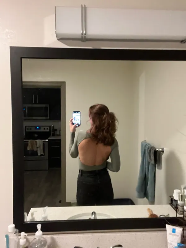 Abercrombie Open Back Bodysuit - Image 2