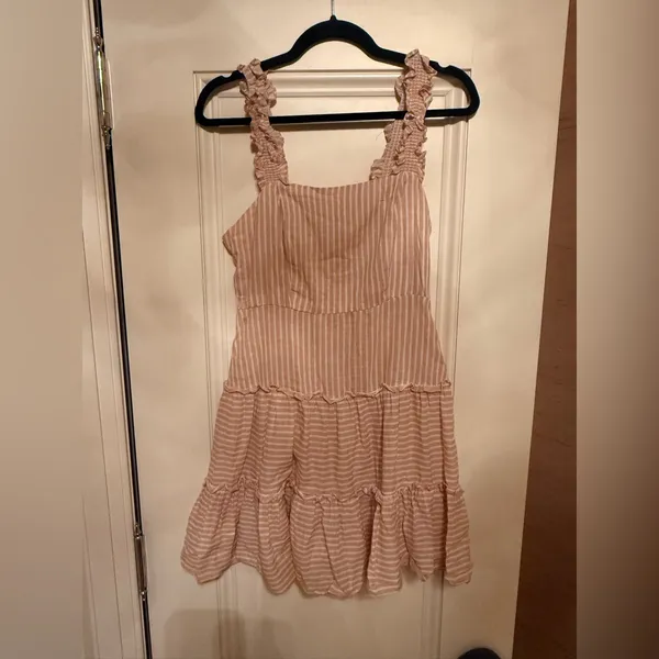 Forever 21 Linen Stripe dress - Image 3