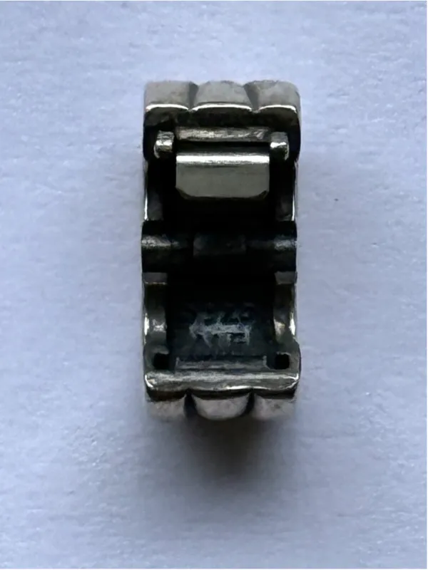 Pandora Sterling Silver Sunburst Clip Charm Retired Stamped 925 ALE - Image 5