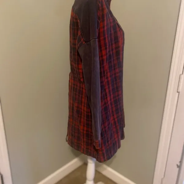 Nwt Paper‎ Crane Flannel Shirt Dress - Image 5