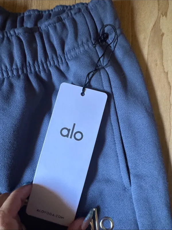 ALO Yoga Accolade Sweats in Bluestone - Image 2