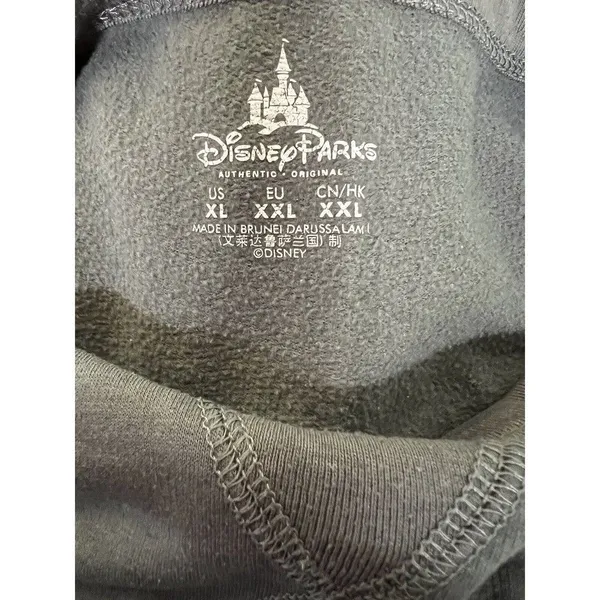 Walt Disney World Parks Embroidered Mickey Mouse Crew Neck Sweatshirt XL‎ - Image 4