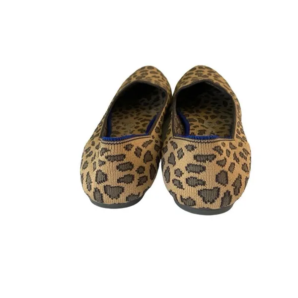 Rothy’s leopard round toe flats RETIRED size 8 - Image 4