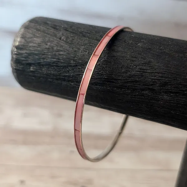 Vintage Bracelet Very Thin Bangle - Image 2