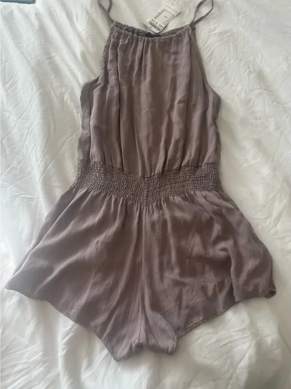 New. Brandy Melville Blanche
Romper Gray - Image 2