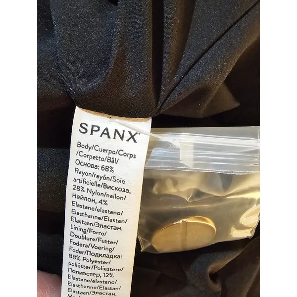 NWOT Spanx Womens Black The Perfect Oversized Blazer Vest Medium - Image 4