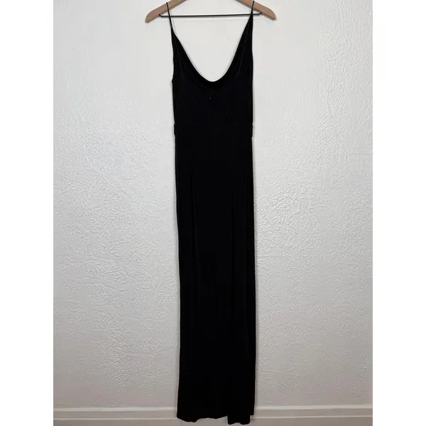 Misha Revolve Moyra Pantsuit Jumpsuit Sleeveless Eveningwear Cocktail Black 4 - Image 4