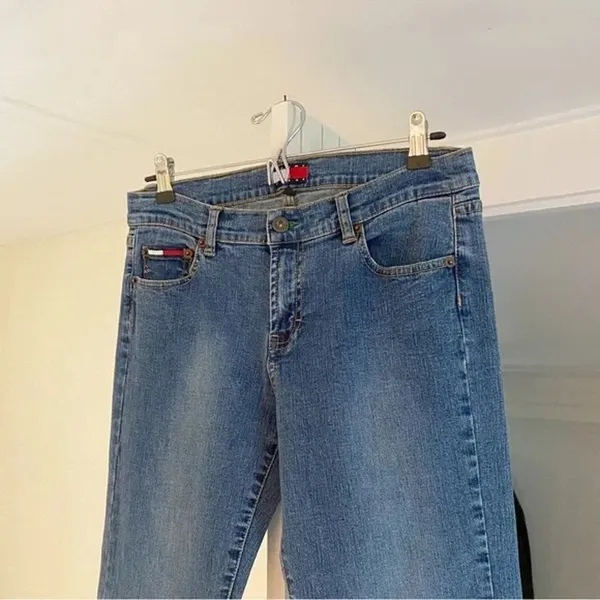 Tommy Hilfiger Tommy Jeans Vintage ‘02 Low Rise Straight Leg Jeans Size 9 - Image 6