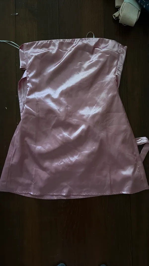 Princess Polly Strapless Mini Dress Pink - Image 6